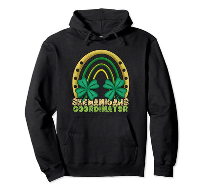 Shenanigans Coordinator Rainbow Hoodie - Unique Graphic for Adults - T-Shirt, Sweatshirt, Hoodie