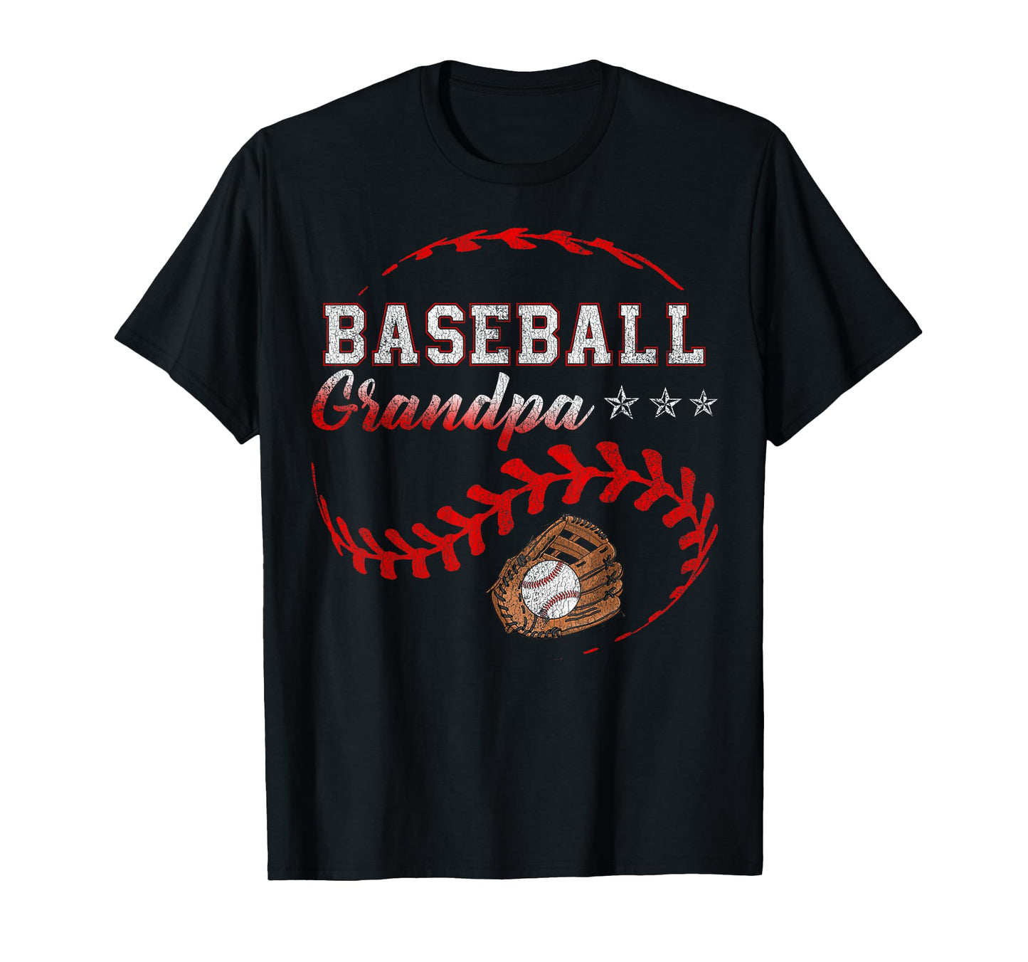 Baseball Grandpa Funny Baseball T-Shirt - Novelty Apparel for Adults - T-Shirt, Sweatshirt, Hoodie