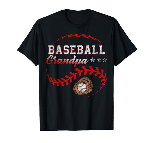 Baseball Grandpa Funny Baseball T-Shirt - Novelty Apparel for Adults - T-Shirt, Sweatshirt, Hoodie
