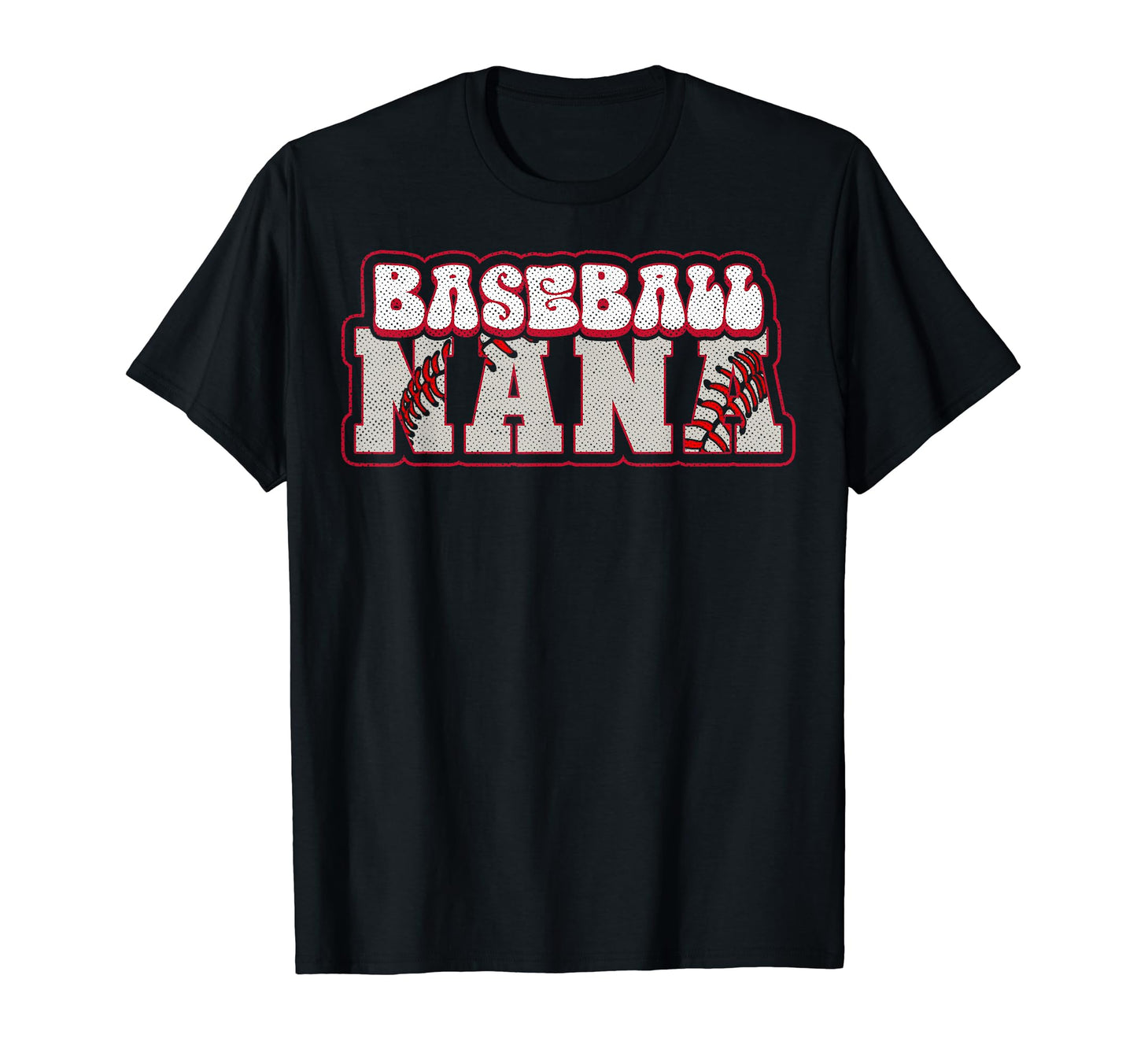 Baseball Grandma Baseball Nana Baseball T-Shirt - Trendy Graphic Unisex - T-Shirt, Sweatshirt, Hoodie