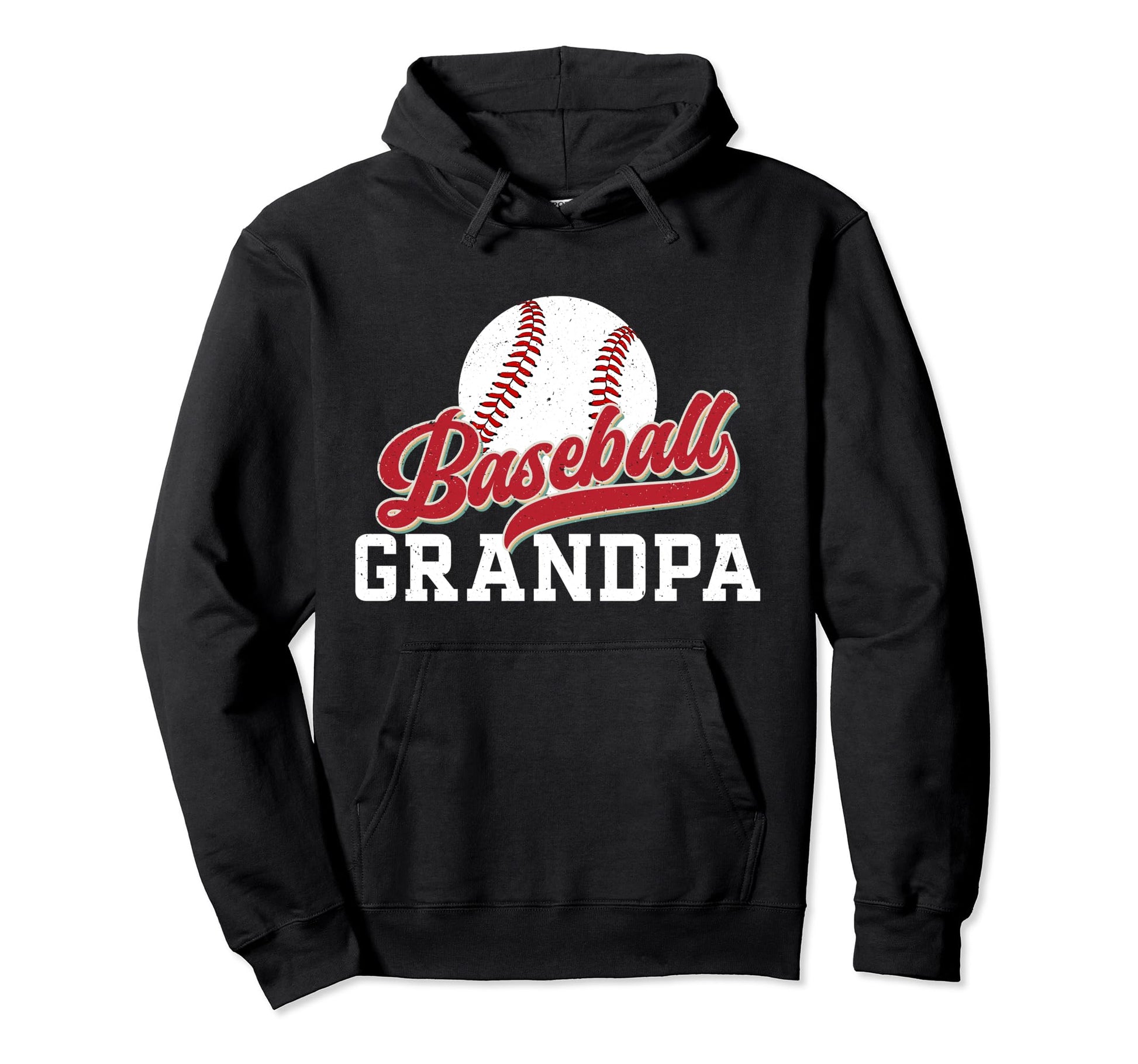 Baseball Grandpa Baseball Player Hoodie - Novelty Apparel Men Women - T-Shirt, Sweatshirt, Hoodie
