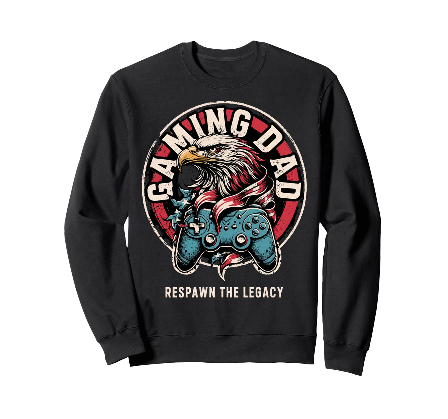 Funny Respawn Legacy Patriotic Usa Sweatshirt - Unique Graphic Unisex - T-Shirt, Sweatshirt, Hoodie