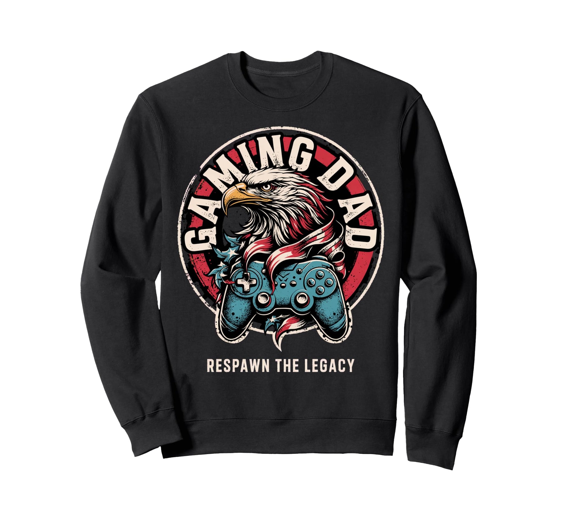 Funny Respawn Legacy Patriotic Usa Sweatshirt - Unique Graphic Unisex - T-Shirt, Sweatshirt, Hoodie