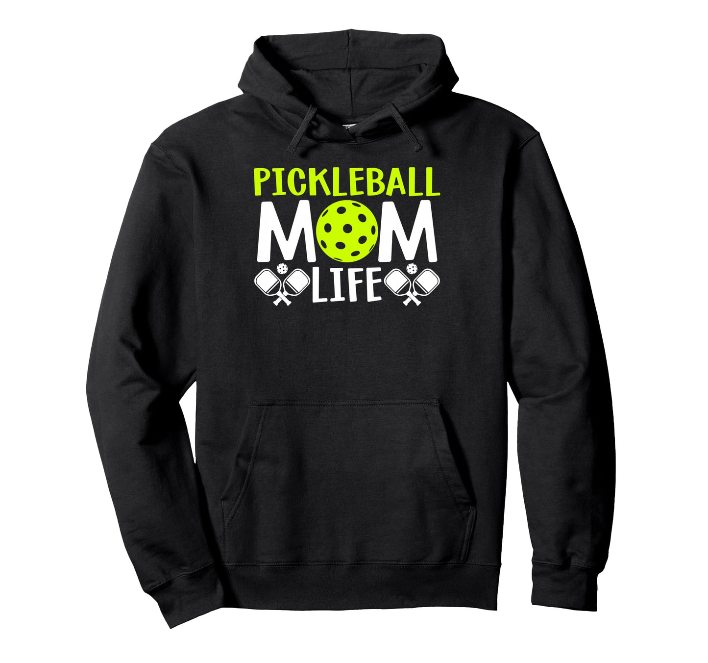 Pickleball Mom Life Game Day Sports Hoodie - Aesthetic Graphic Men Women - T-Shirt, Sweatshirt, Hoodie