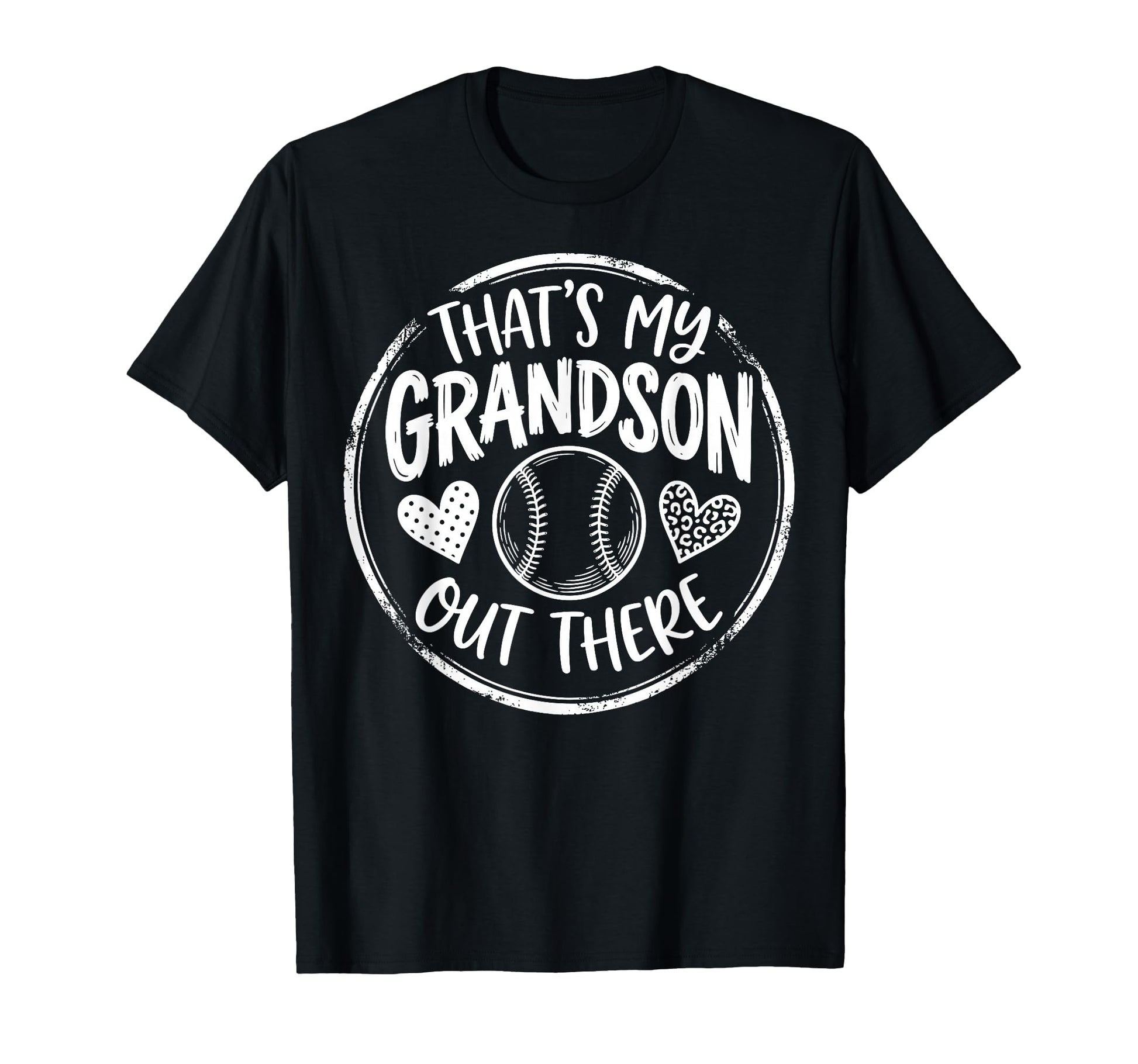 Thats My Grandson Out There Baseball T-Shirt - Trendy Graphic Unisex - T-Shirt, Sweatshirt, Hoodie