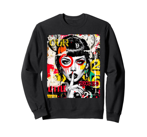 Grunge Pop Art Punk Street Art 90S Sweatshirt - Unique Graphic Men Women - T-Shirt, Sweatshirt, Hoodie