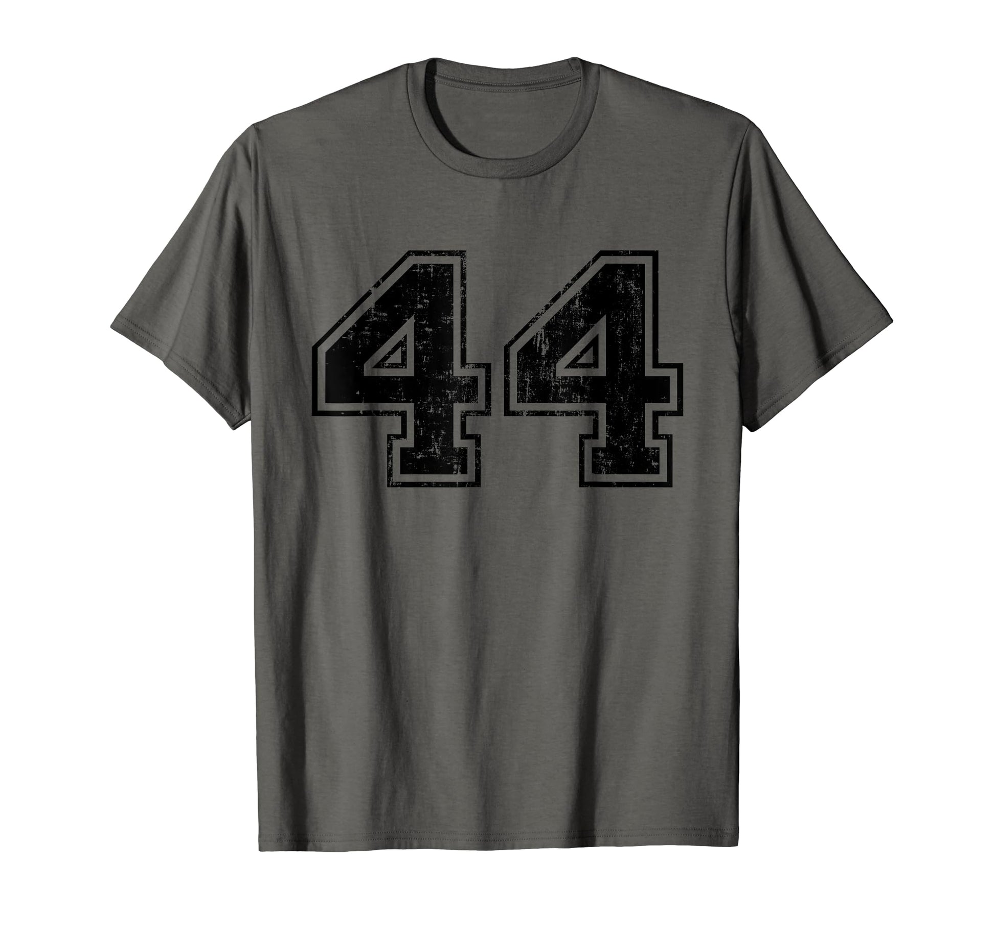 Number 44 Varsity Distressed Sport T-Shirt - Aesthetic Graphic for Adults - T-Shirt, Sweatshirt, Hoodie