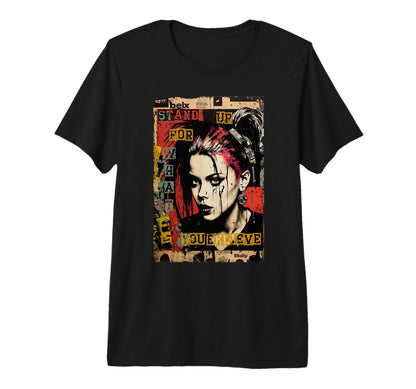 Punk Graffiti Grunge 90S Colorful T-Shirt - Casual Everyday Wear Unisex - T-Shirt, Sweatshirt, Hoodie