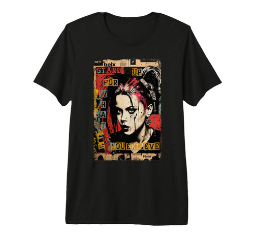 Punk Graffiti Grunge 90S Colorful T-Shirt - Casual Everyday Wear Unisex - T-Shirt, Sweatshirt, Hoodie