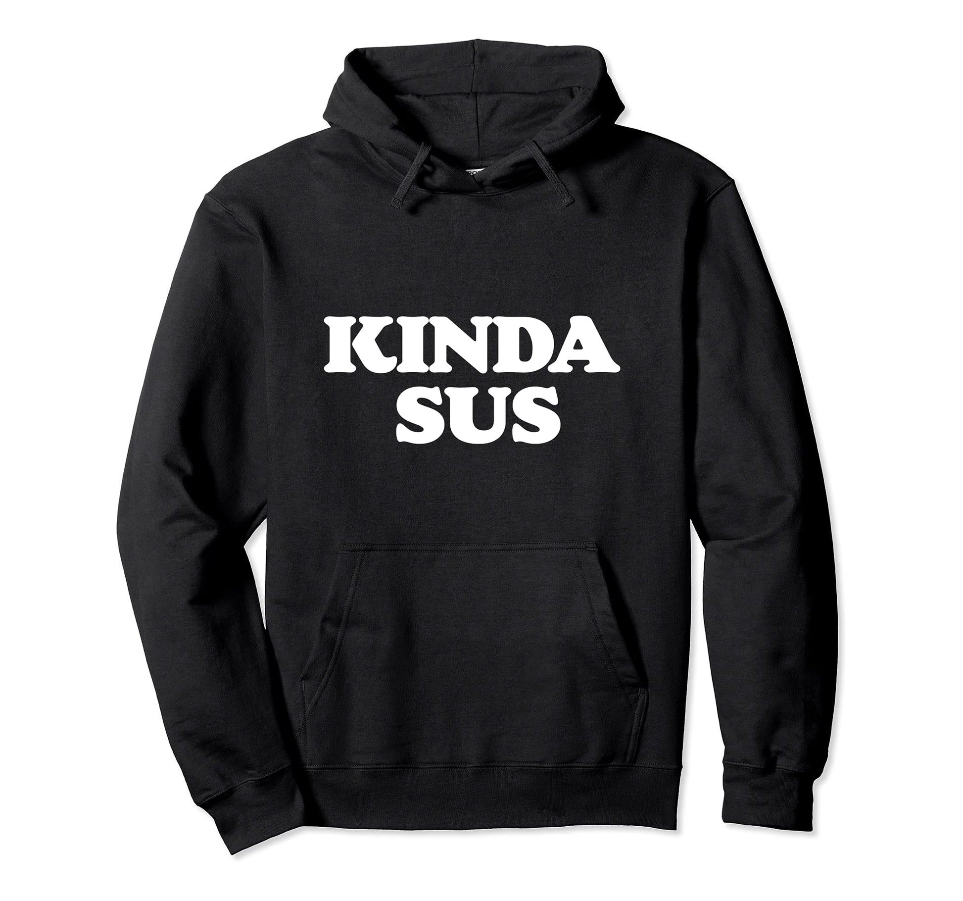 Kinda Sus Funny Rainbow Suspicious Hoodie - Aesthetic Graphic Men Women - T-Shirt, Sweatshirt, Hoodie