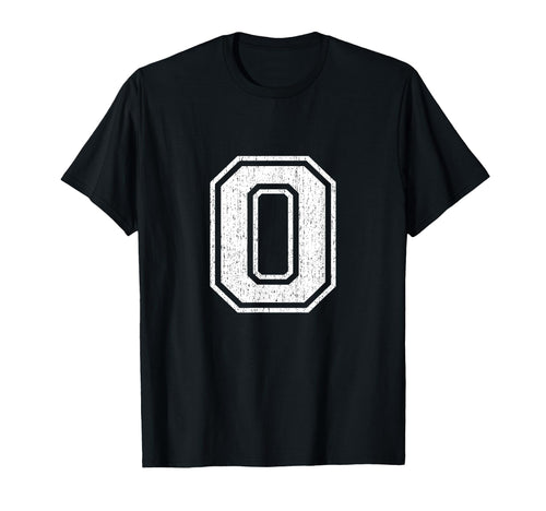 Letter O Spell Name Initials T-Shirt - Minimalist Print for Adults - T-Shirt, Sweatshirt, Hoodie