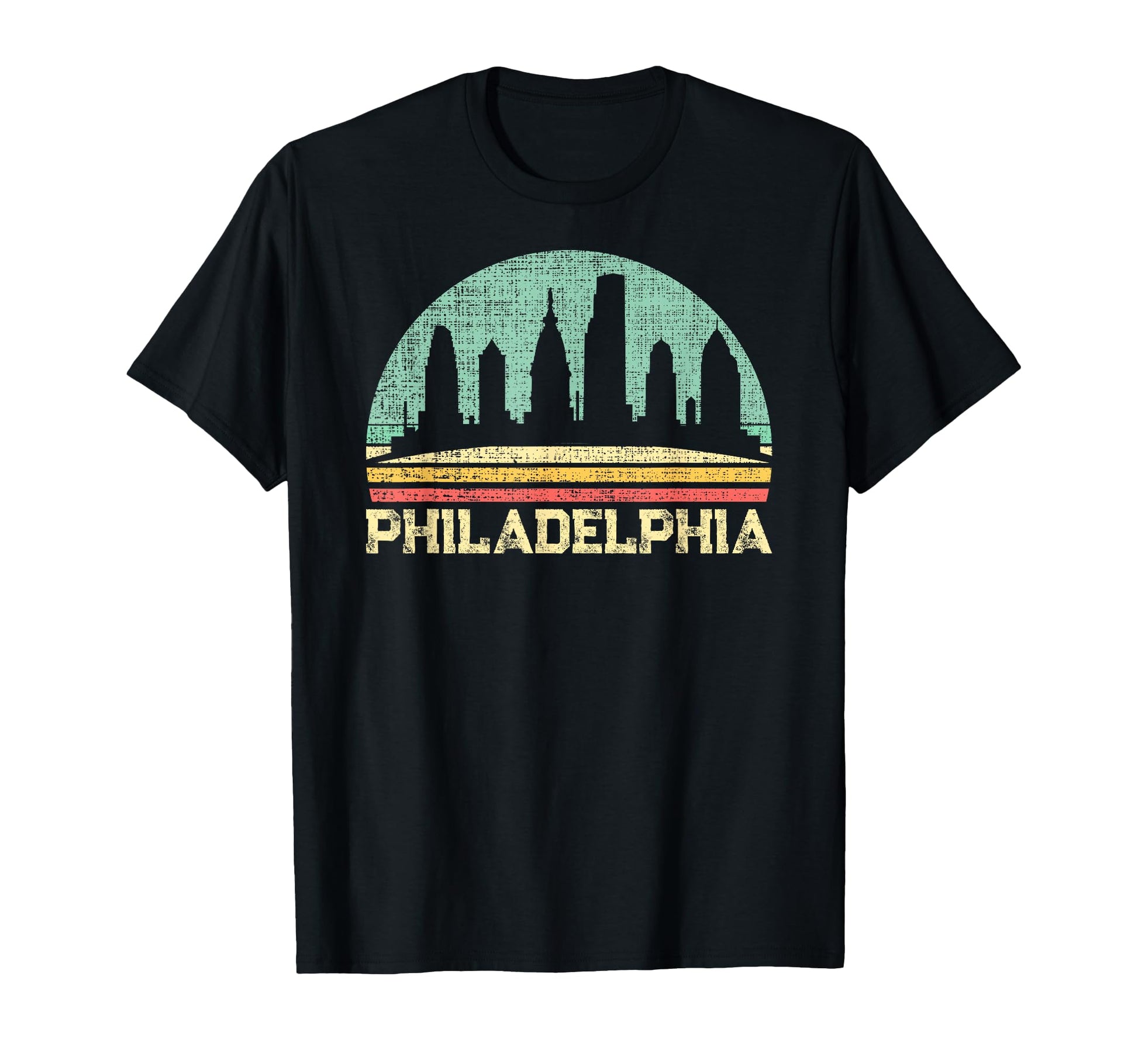 Philadelphia City Pennsylvania T-Shirt - Custom Art Print Unisex - T-Shirt, Sweatshirt, Hoodie