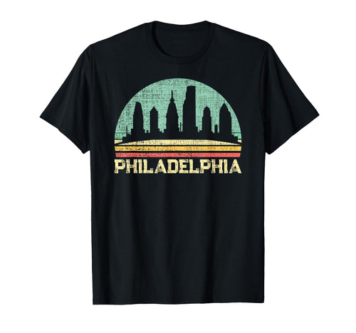 Philadelphia City Pennsylvania T-Shirt - Custom Art Print Unisex - T-Shirt, Sweatshirt, Hoodie