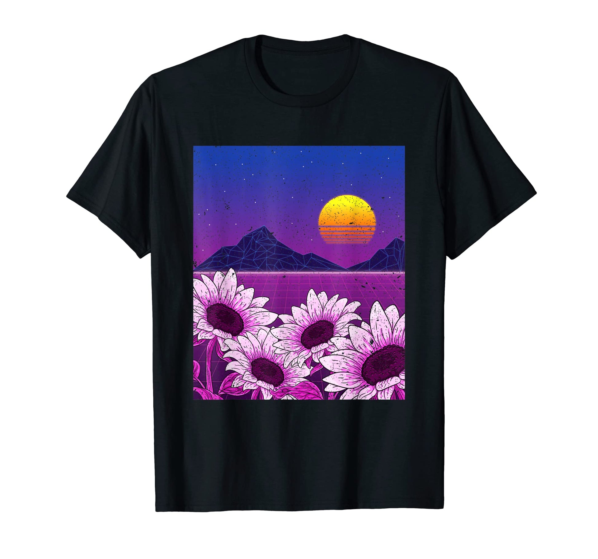 Hippie Flower Gardener 80S T-Shirt - Aesthetic Graphic for Adults - T-Shirt, Sweatshirt, Hoodie