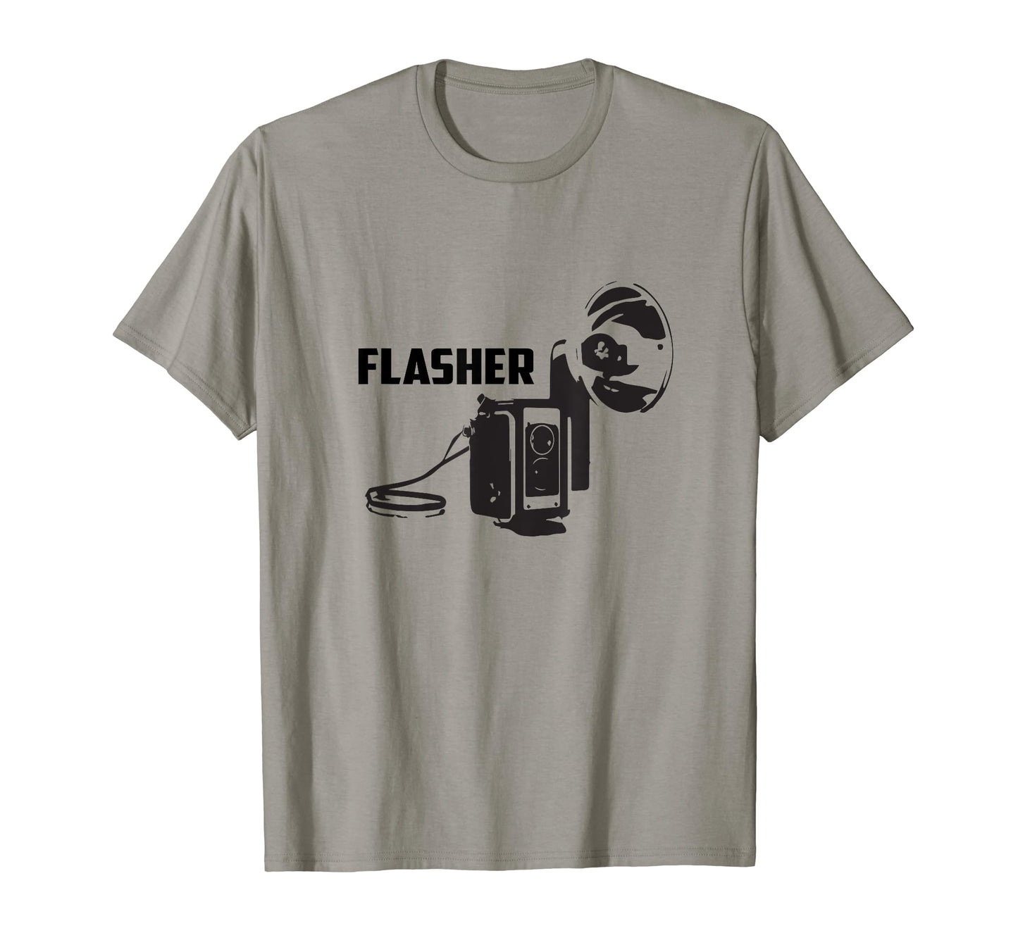 Photographer Flasher Film Anologue Camera T-Shirt - Streetwear Style Unisex - T-Shirt, Sweatshirt, Hoodie