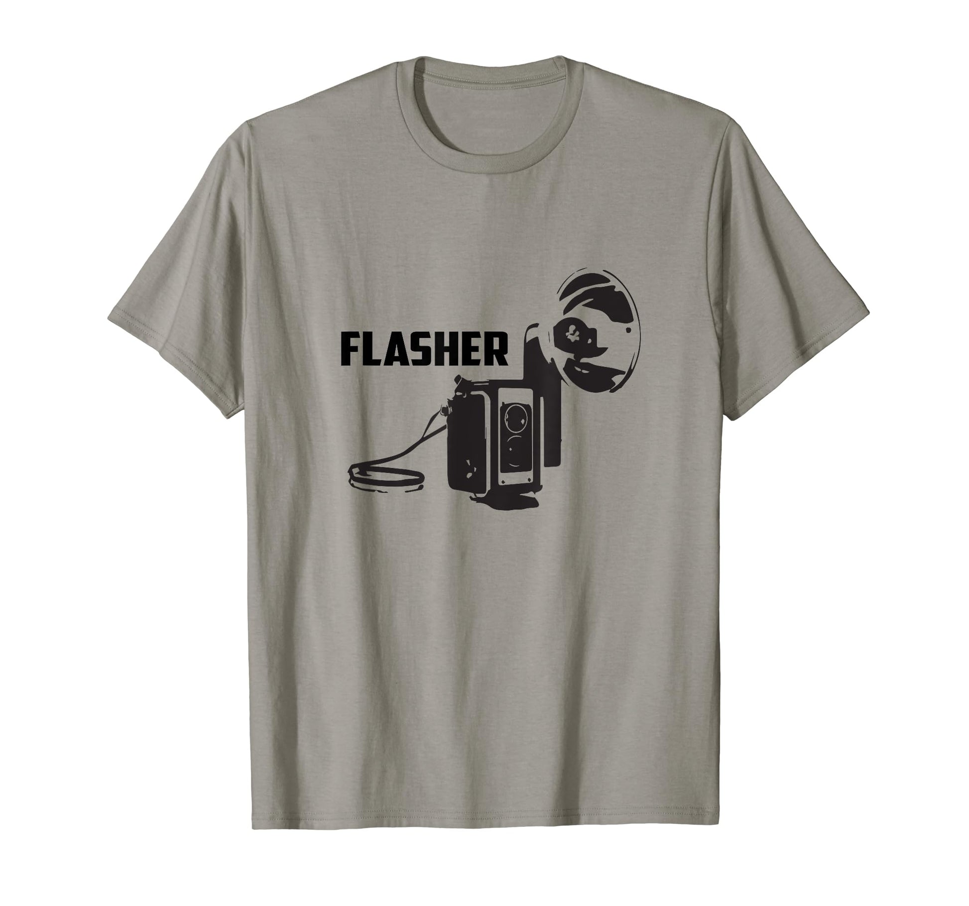 Photographer Flasher Film Anologue Camera T-Shirt - Streetwear Style Unisex - T-Shirt, Sweatshirt, Hoodie