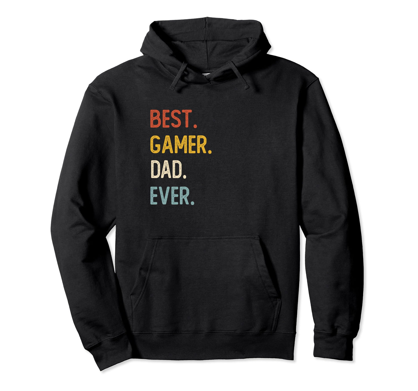 Funny Dad Shirts Best Gamer Dad Ever Hoodie - Minimalist Print Unisex - T-Shirt, Sweatshirt, Hoodie