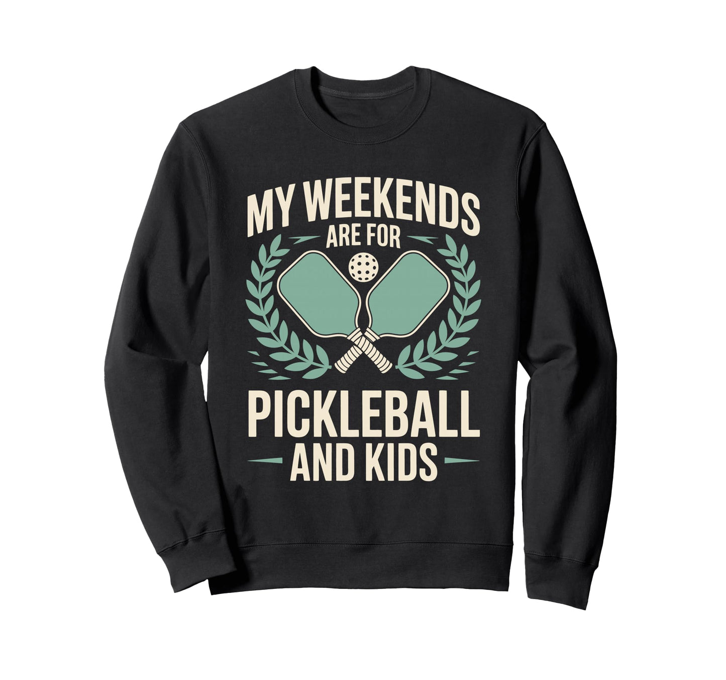 Pickleball Dad Papa Paddle Sport Sweatshirt - Unique Graphic for Adults - T-Shirt, Sweatshirt, Hoodie