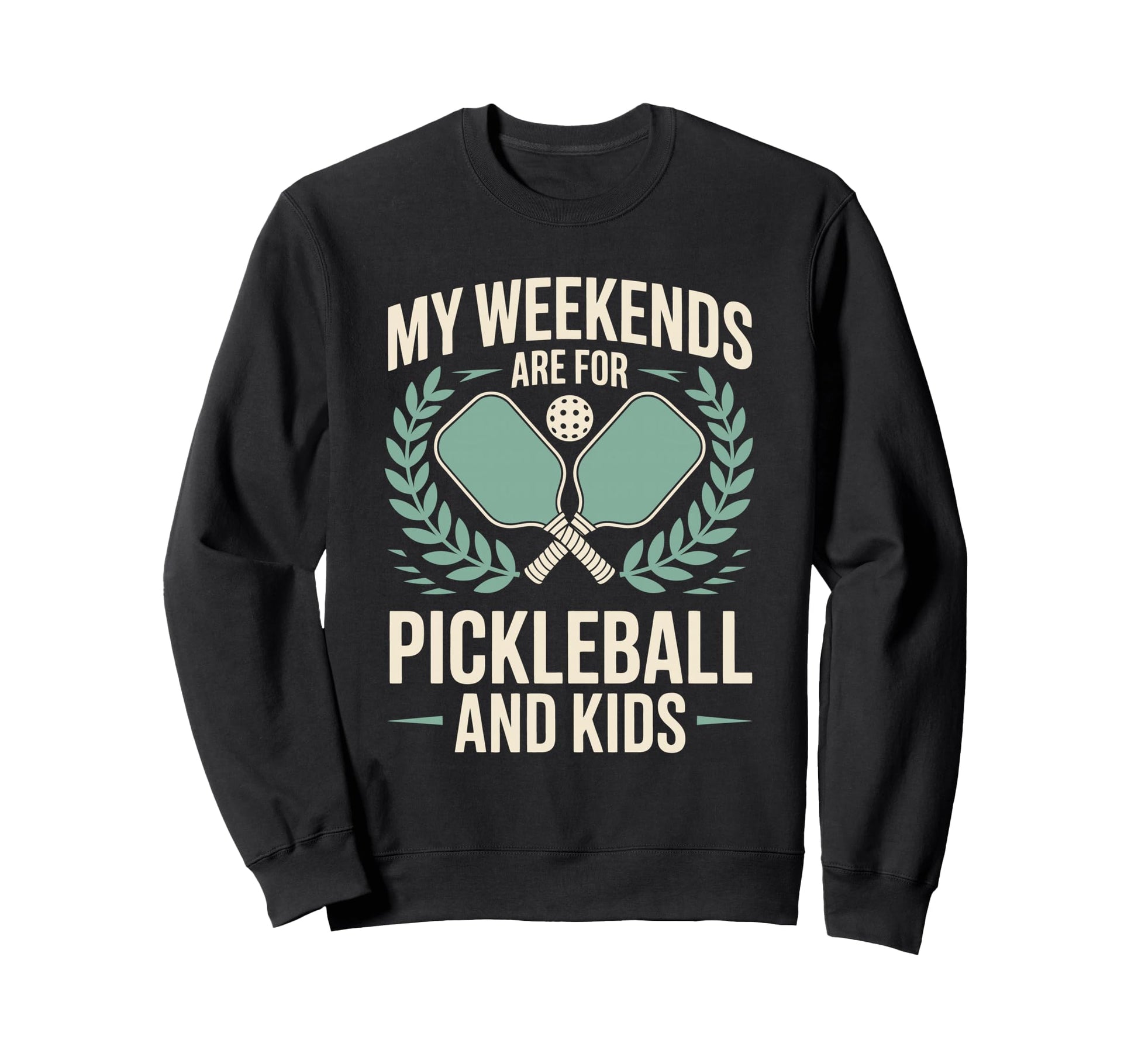 Pickleball Dad Papa Paddle Sport Sweatshirt - Unique Graphic for Adults - T-Shirt, Sweatshirt, Hoodie