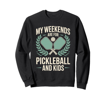 Pickleball Dad Papa Paddle Sport Sweatshirt - Unique Graphic for Adults - T-Shirt, Sweatshirt, Hoodie