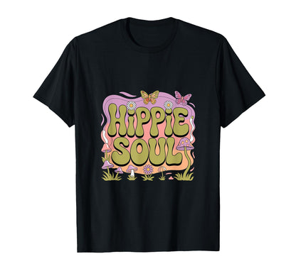 Hippie Soul Boho Psychedelic T-Shirt - Casual Everyday Wear Men Women - T-Shirt, Sweatshirt, Hoodie