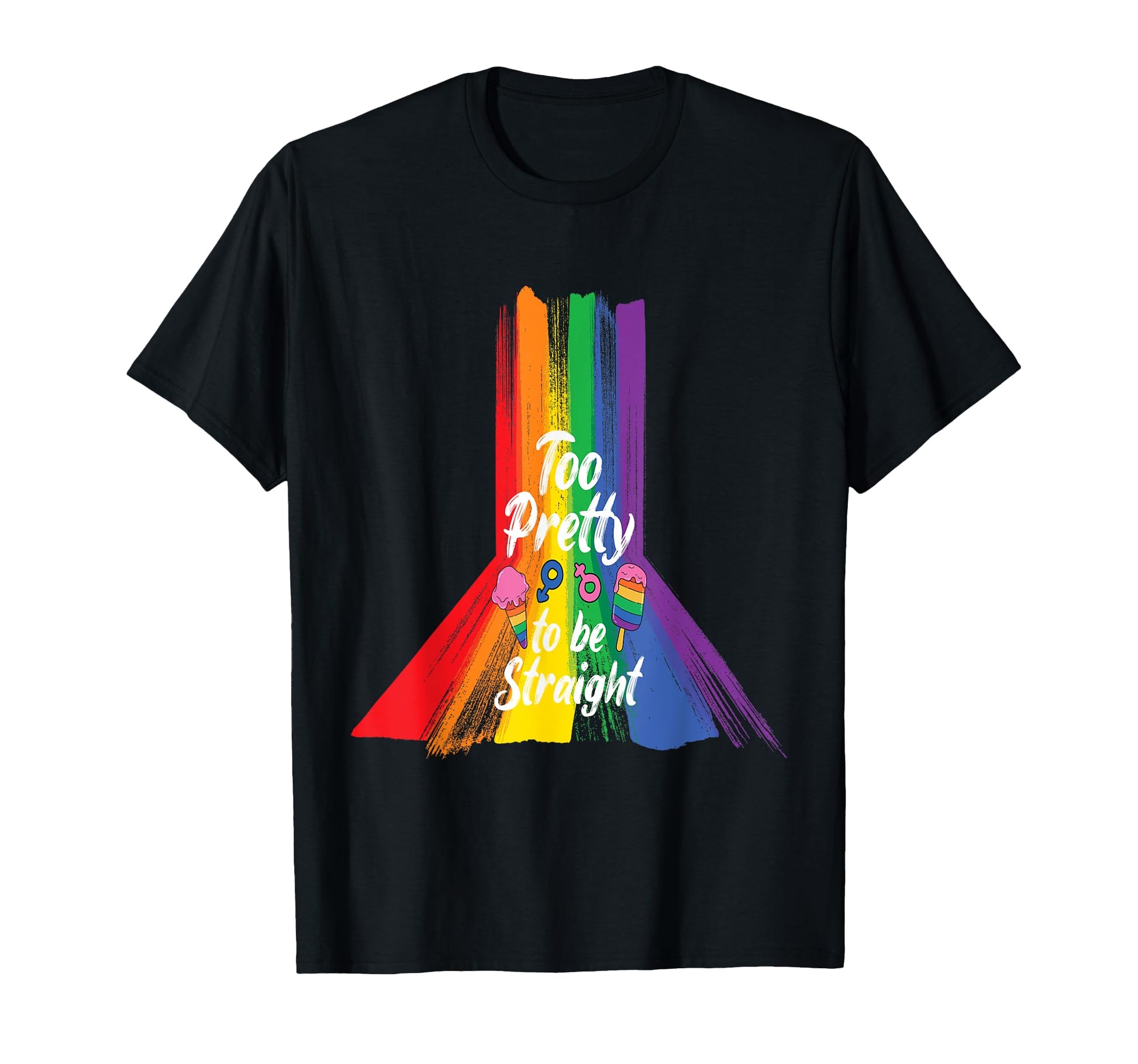 Gay Pride Lgbt Rainbow Lovers T-Shirt - Unique Graphic Men Women - T-Shirt, Sweatshirt, Hoodie