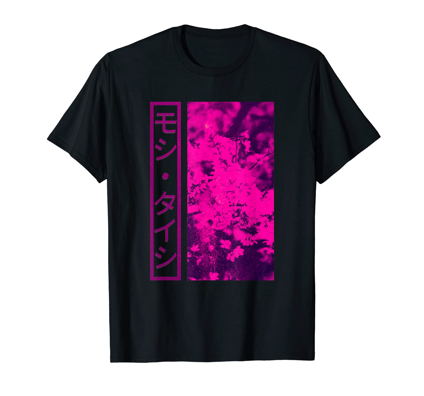 Aesthetic Vaporwave Japanese Blossom T-Shirt - Graphic Print Men Women - T-Shirt, Sweatshirt, Hoodie