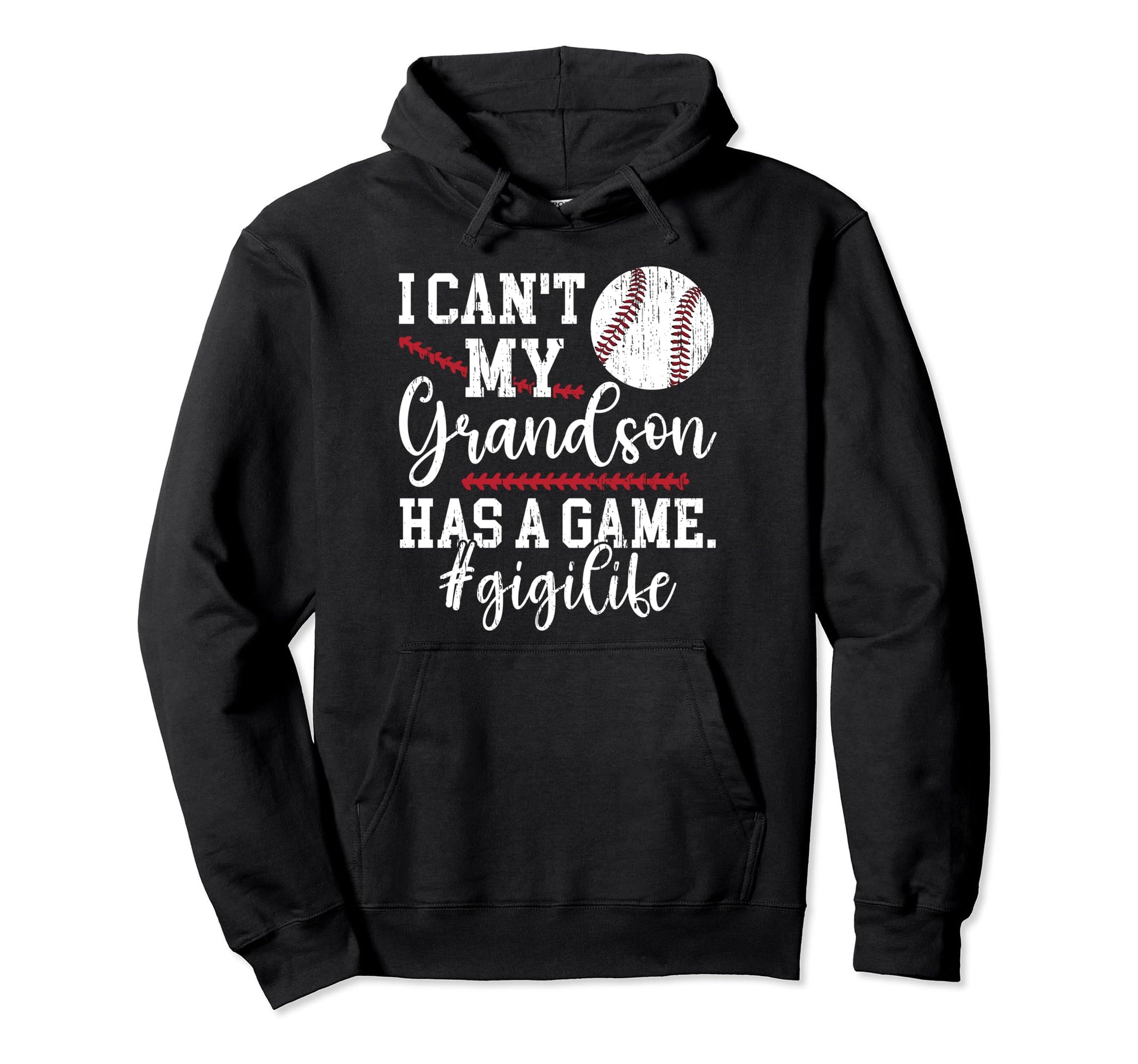 Gigi Life Baseball Gigi Baseball Hoodie - Casual Everyday Wear for Adults - T-Shirt, Sweatshirt, Hoodie