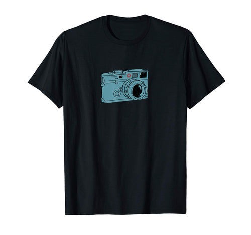 Rangefinder Camera T-Shirt - Minimalist Print Men Women - T-Shirt, Sweatshirt, Hoodie