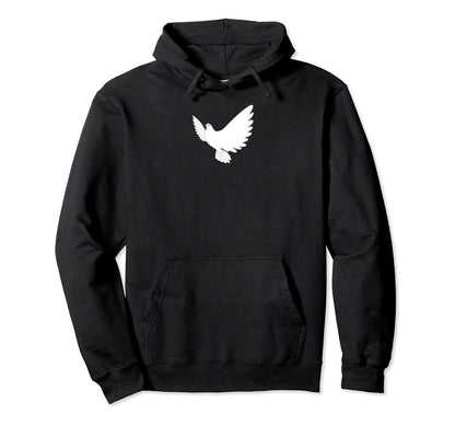 Peace Love Dove Gift Dove Peace Love Hoodie - Minimalist Print Men Women - T-Shirt, Sweatshirt, Hoodie