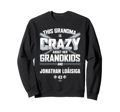 Grandma Crazy Jonathan Lo Isiga Sweatshirt - Aesthetic Graphic Men Women - T-Shirt, Sweatshirt, Hoodie