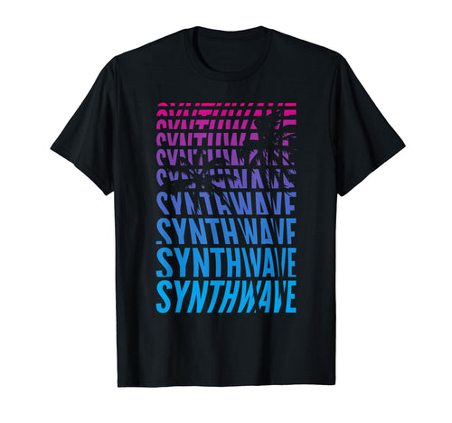 Synthwave Vaporwave Dark Wave T-Shirt - Fun Novelty Design Men Women - T-Shirt, Sweatshirt, Hoodie