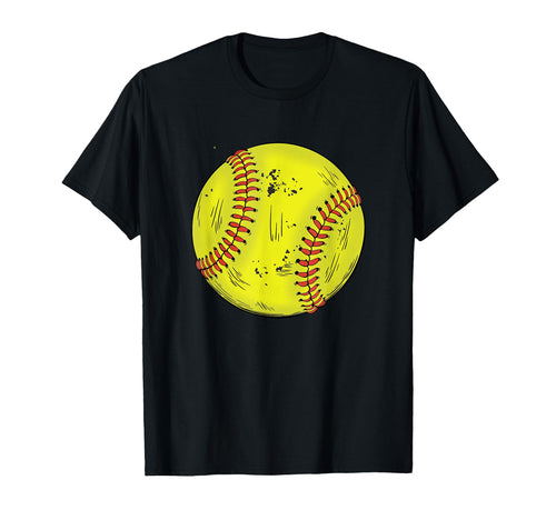 Softball Ball Game Day Softball Mom T-Shirt - Novelty Apparel Men Women - T-Shirt, Sweatshirt, Hoodie