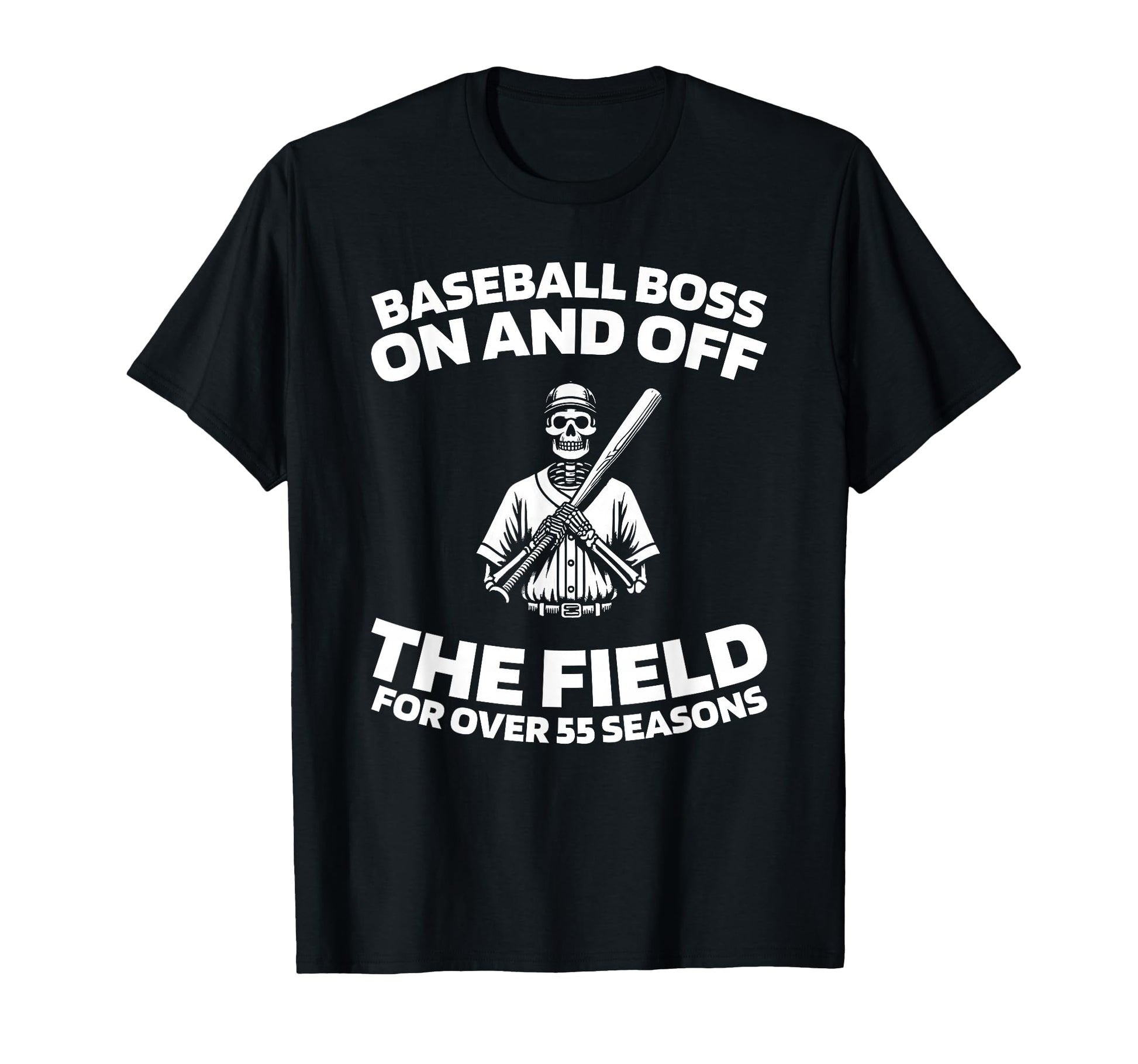 55Th Birthday Baseballer Sport Team T-Shirt - Trendy Graphic Unisex - T-Shirt, Sweatshirt, Hoodie