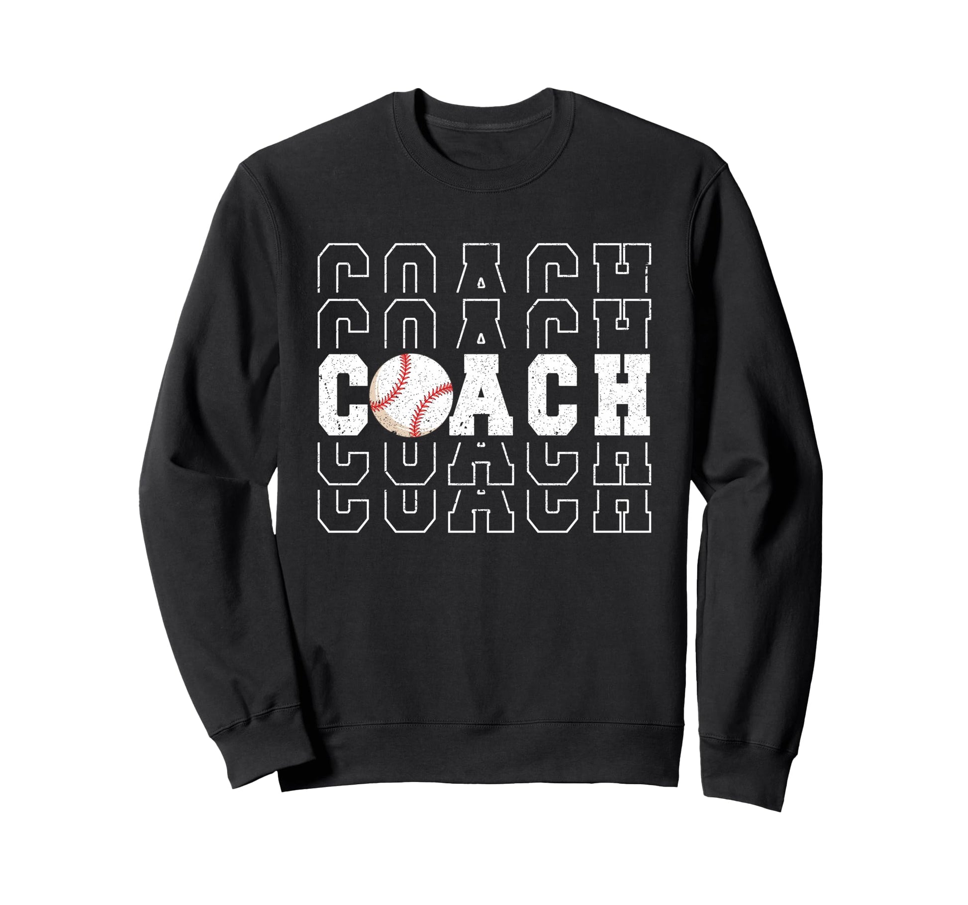 Baseball Coach Team Manager Sport Sweatshirt - Minimalist Print for Adults - T-Shirt, Sweatshirt, Hoodie