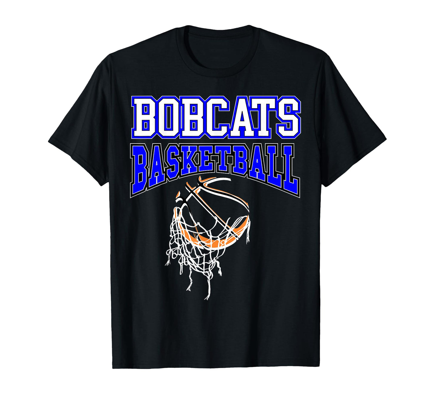 Blue Bobcats Basketball Mom Game T-Shirt - Casual Everyday Wear Men Women - T-Shirt, Sweatshirt, Hoodie