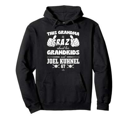 Grandma Crazy Joel Kuhnel Tampa Bay Hoodie - Trendy Graphic Unisex - T-Shirt, Sweatshirt, Hoodie