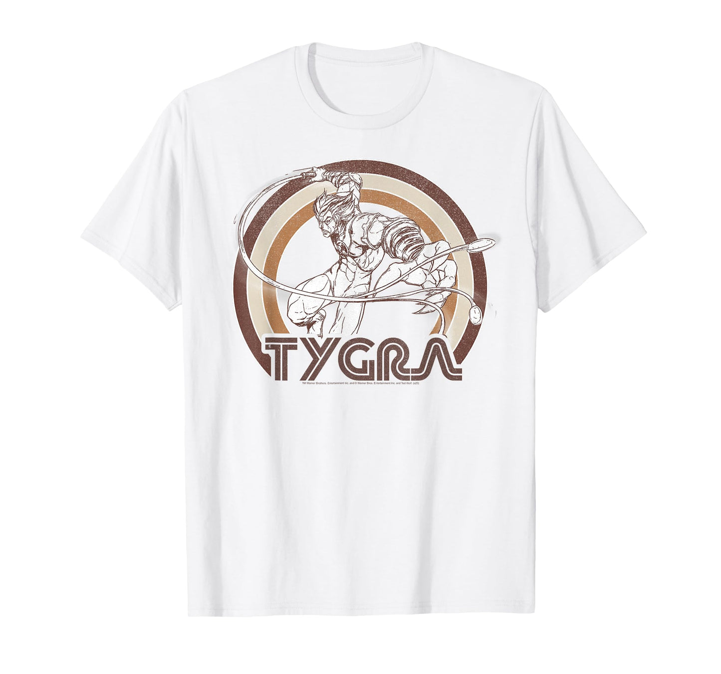 Thundercats Tygra Rainbow T-Shirt - Graphic Print for Adults - T-Shirt, Sweatshirt, Hoodie