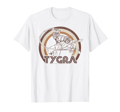 Thundercats Tygra Rainbow T-Shirt - Graphic Print for Adults - T-Shirt, Sweatshirt, Hoodie