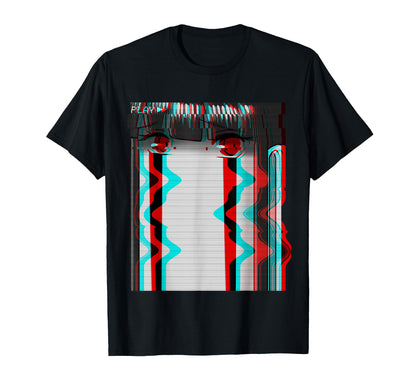 Sad Anime Eboy Egirl Otaku Harajuku T-Shirt - Graphic Print for Adults - T-Shirt, Sweatshirt, Hoodie