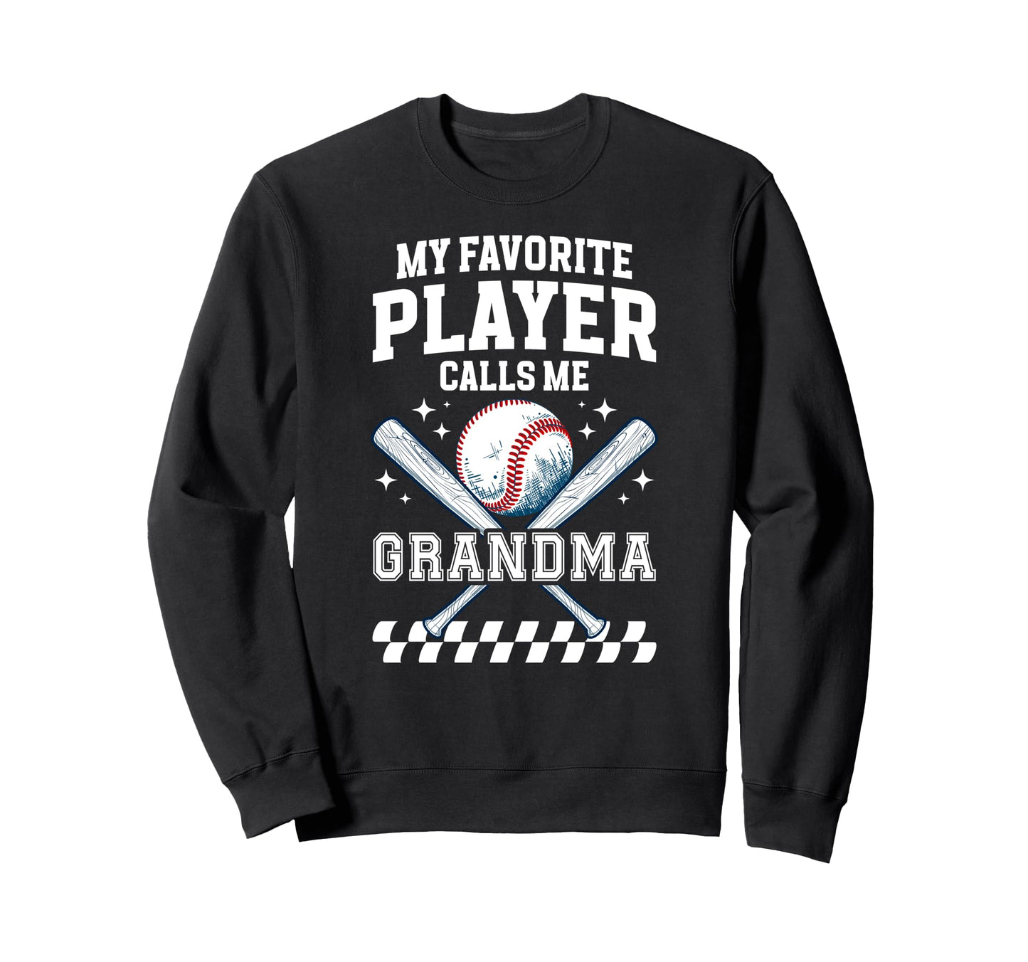 Proud Baseball Grandma Baseball Sweatshirt - Minimalist Print Men Women - T-Shirt, Sweatshirt, Hoodie