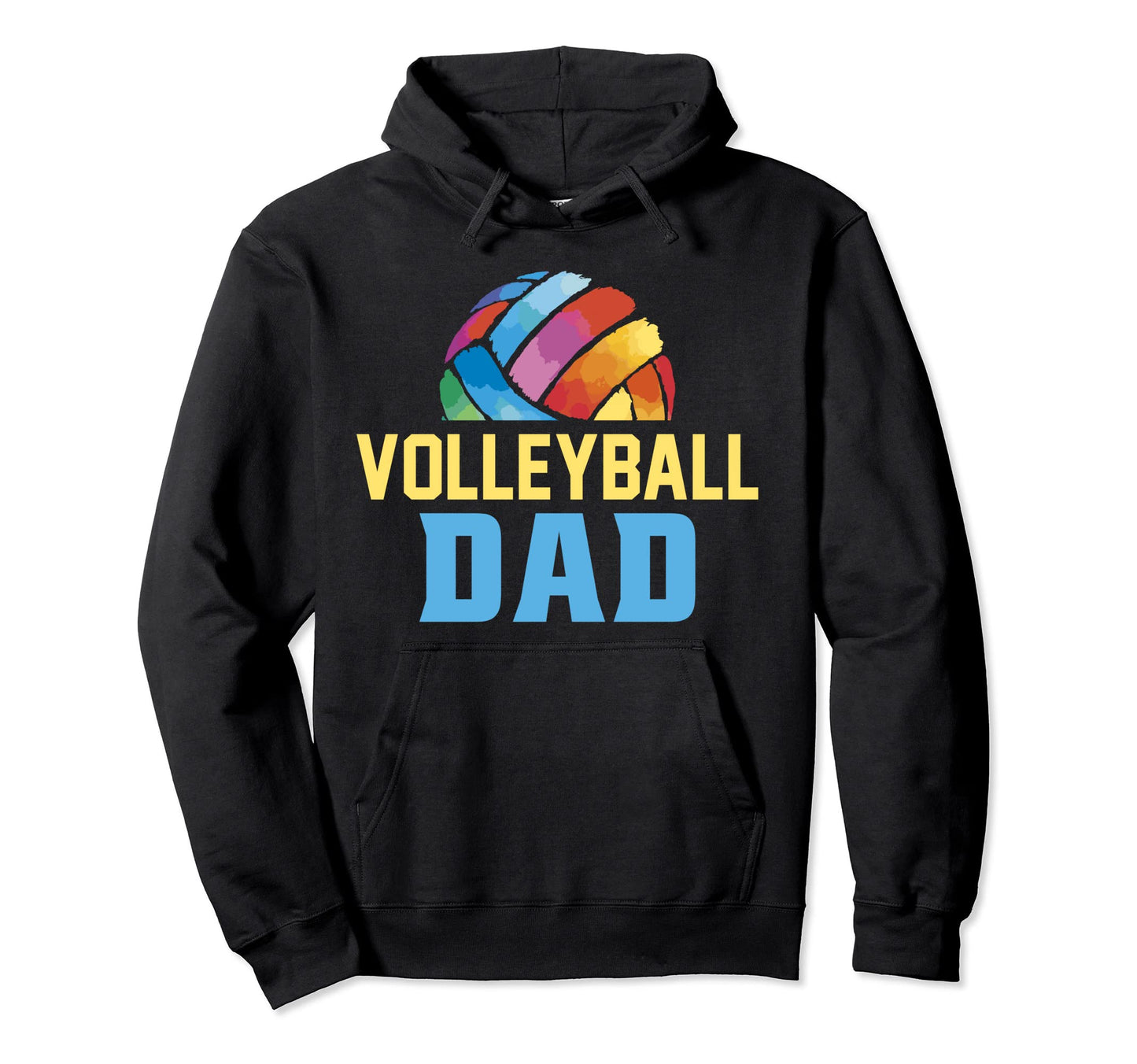 Game Day Volleyball Dad Volleyball Sports Hoodie - Graphic Print Men Women - T-Shirt, Sweatshirt, Hoodie
