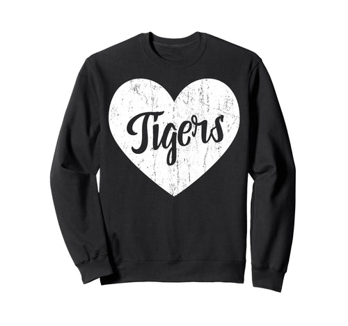 Tigers School Sports Fan Team Spirit Sweatshirt - Novelty Apparel Unisex - T-Shirt, Sweatshirt, Hoodie