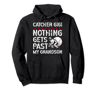 Baseball Catcher Gigi Proud Gigi Baseball Hoodie - Graphic Print Men Women - T-Shirt, Sweatshirt, Hoodie