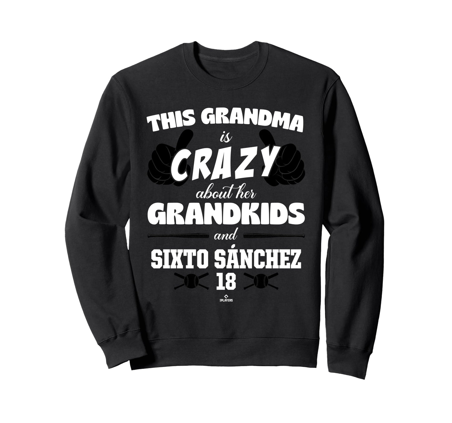 Grandma Crazy Sixto S Nchez Miami Sweatshirt - Fun Novelty Design Unisex - T-Shirt, Sweatshirt, Hoodie