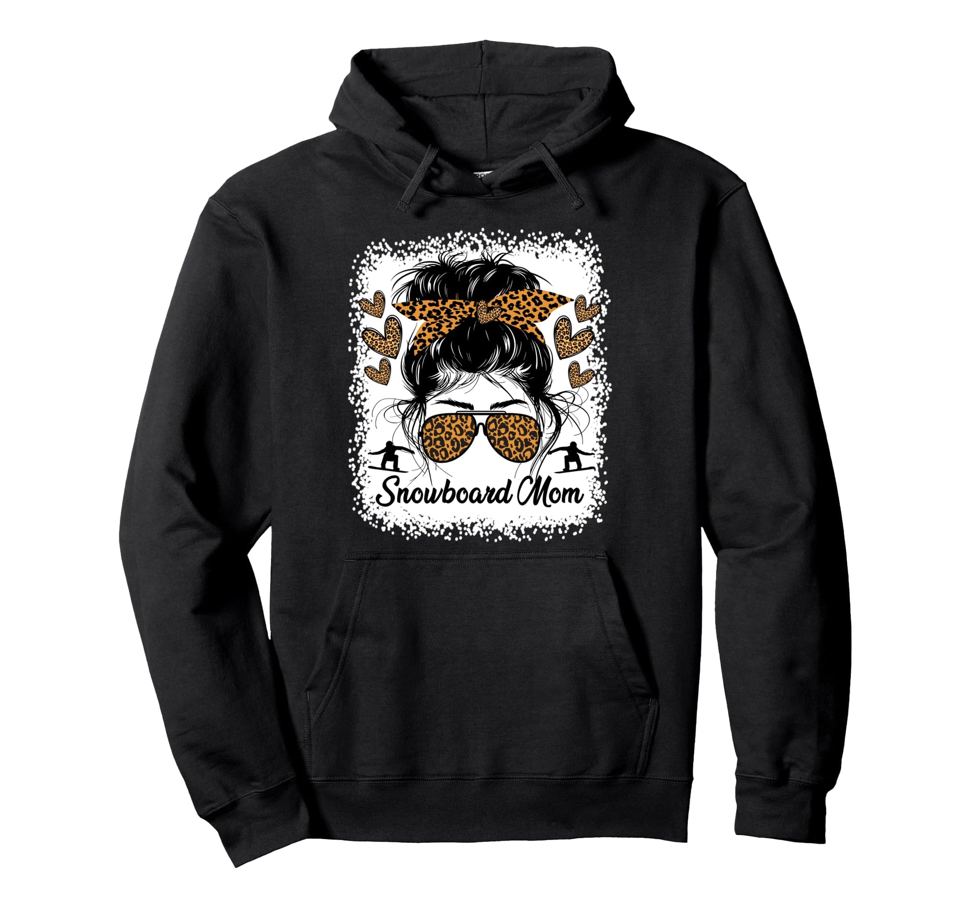 Snowboard Mom Snowboarder Stylish Hoodie - Streetwear Style for Adults - T-Shirt, Sweatshirt, Hoodie