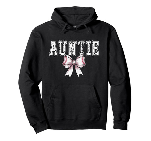 Coquette Baseball Auntie Spirit Hoodie - Aesthetic Graphic Men Women - T-Shirt, Sweatshirt, Hoodie