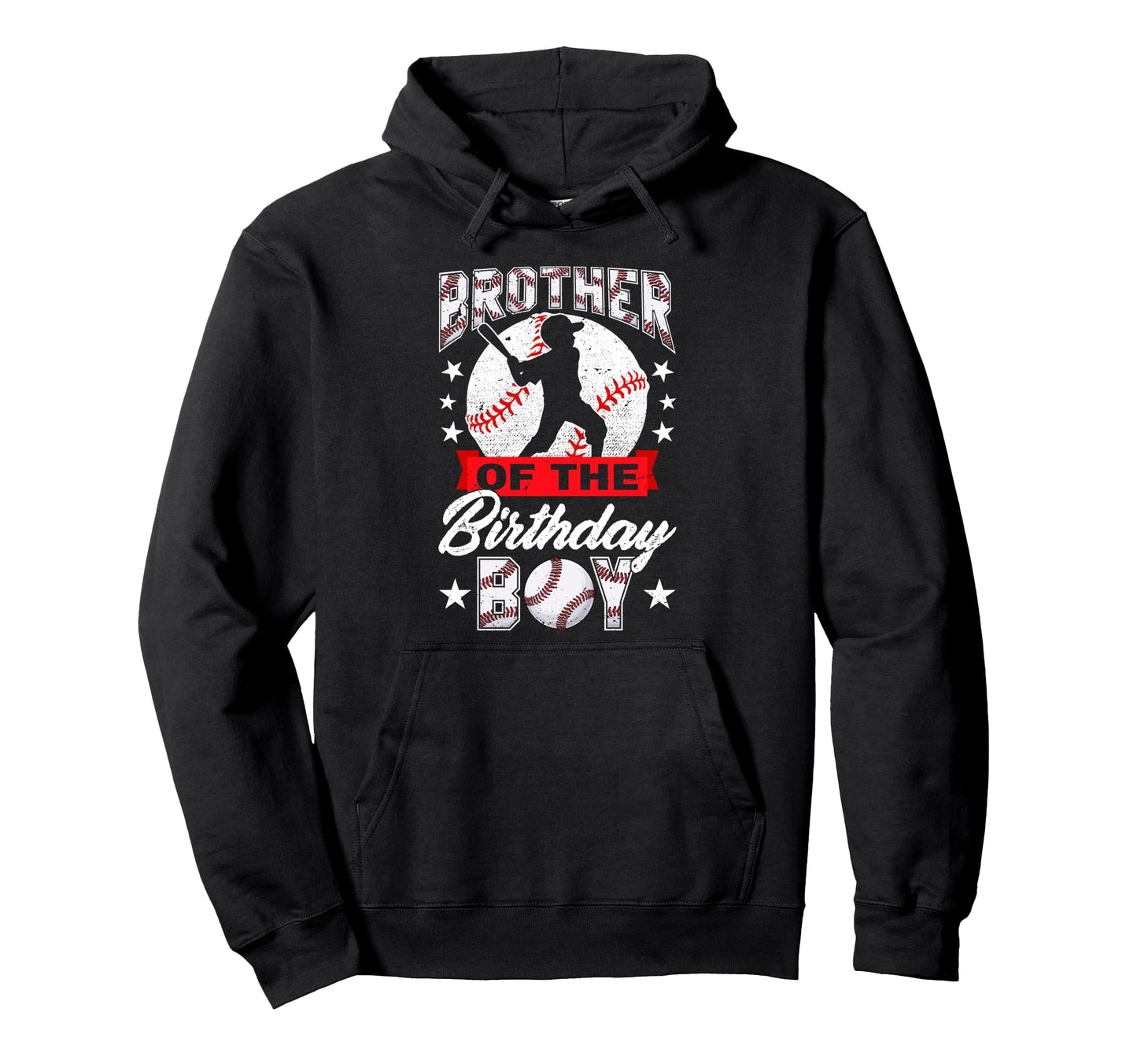 Funny Brother Birthday Day Baseball Hoodie - Aesthetic Graphic Men Women - T-Shirt, Sweatshirt, Hoodie