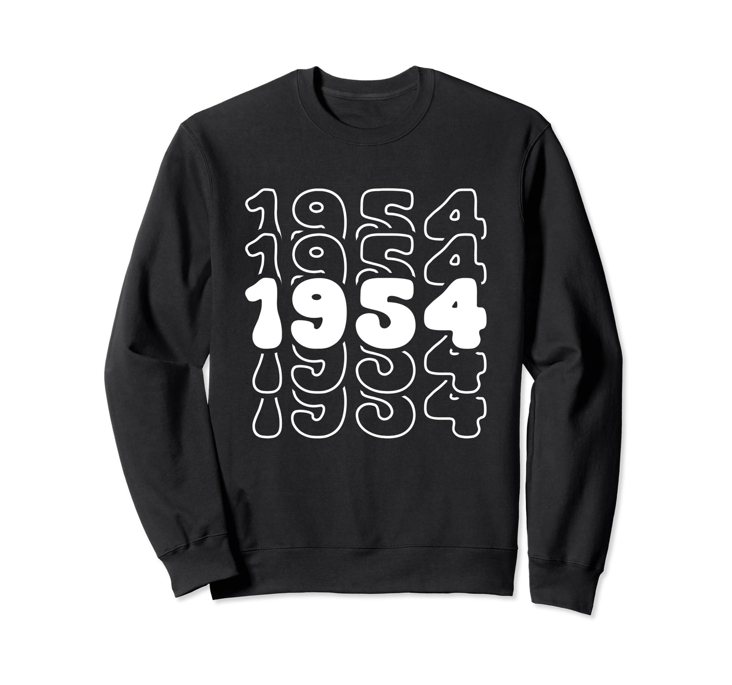 70 Year Old Groovy 70Th Birthday Boho Sweatshirt - Unique Graphic Unisex - T-Shirt, Sweatshirt, Hoodie