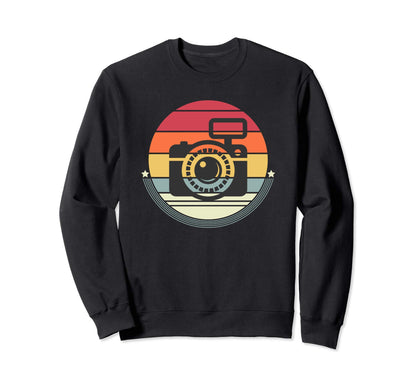 Photographer Camera Photography Sweatshirt - Custom Art Print Men Women - T-Shirt, Sweatshirt, Hoodie